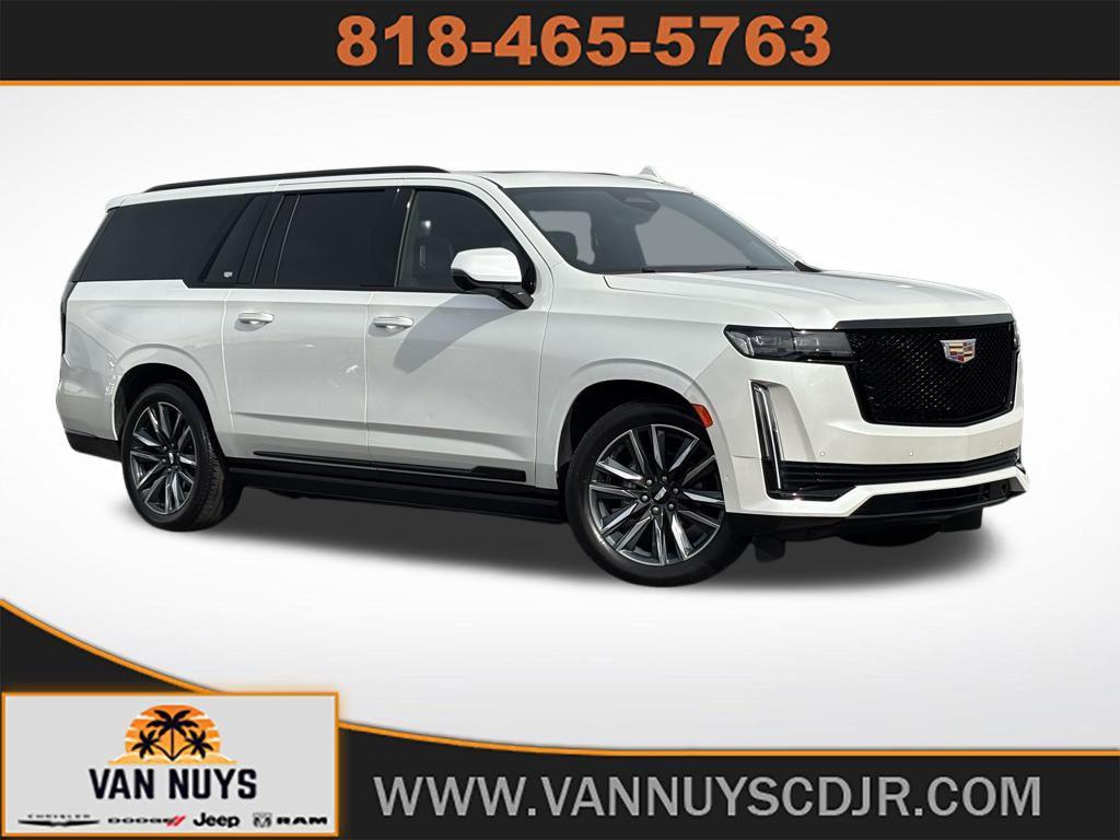 used 2024 Cadillac Escalade ESV car, priced at $103,500