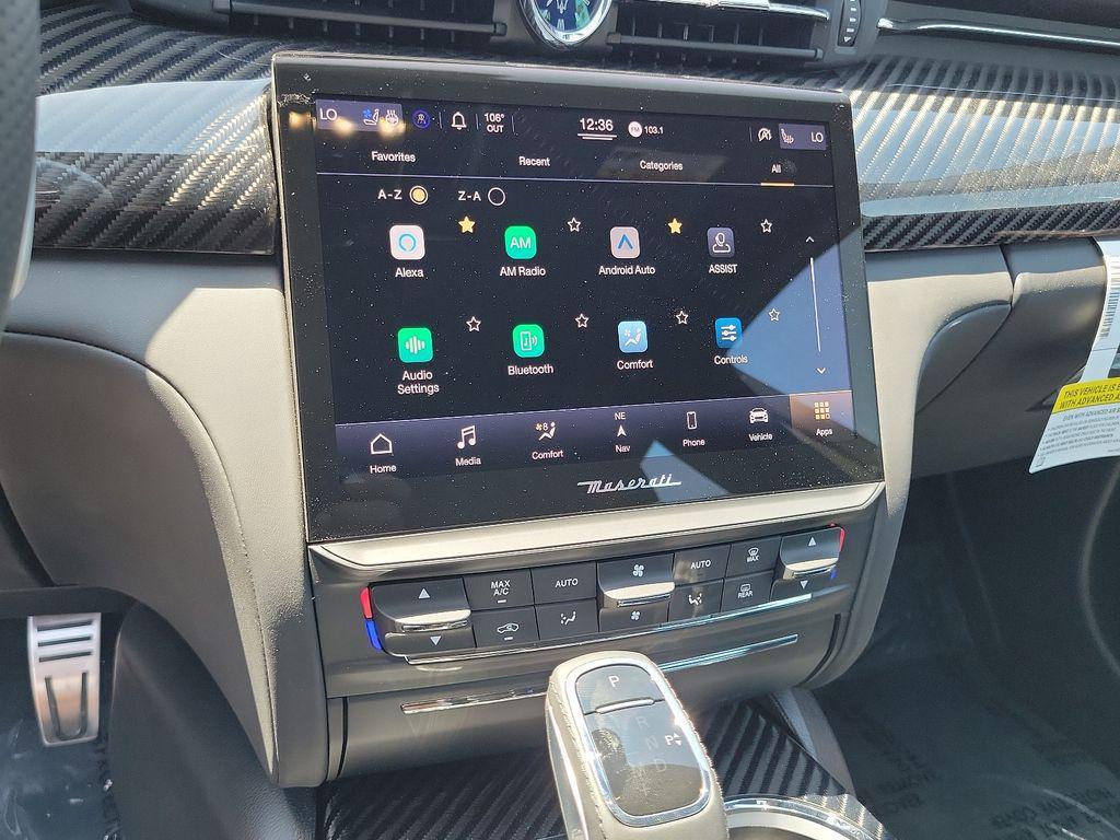 new 2024 Maserati Quattroporte car, priced at $143,629
