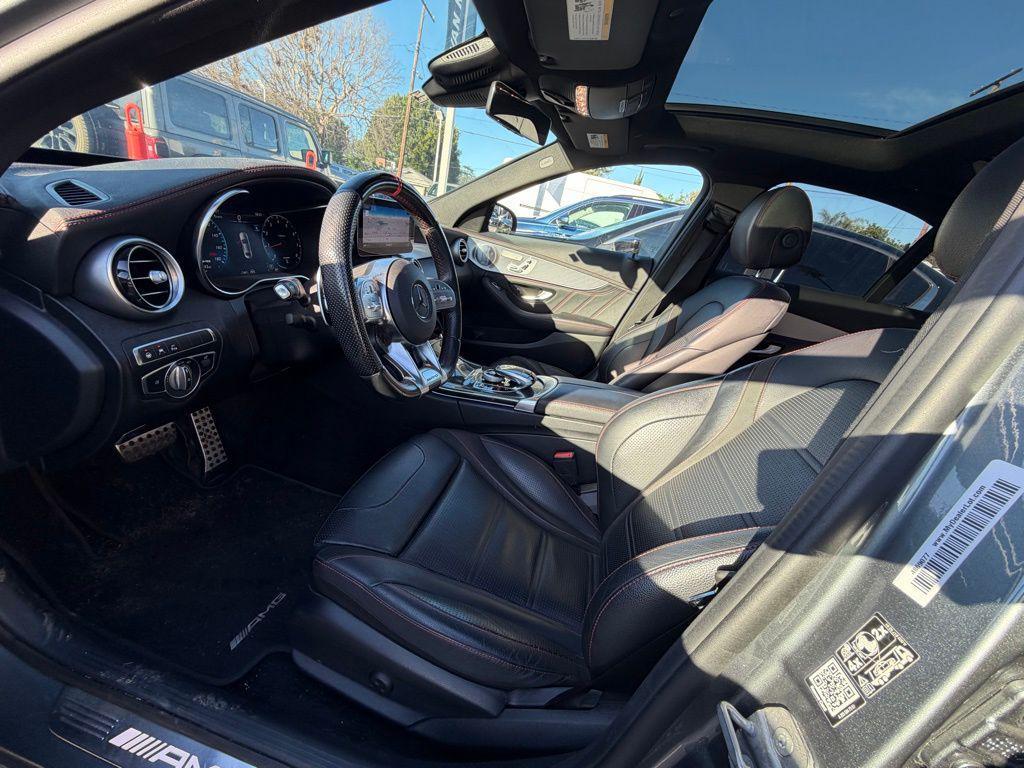 used 2021 Mercedes-Benz AMG C 43 car, priced at $37,000