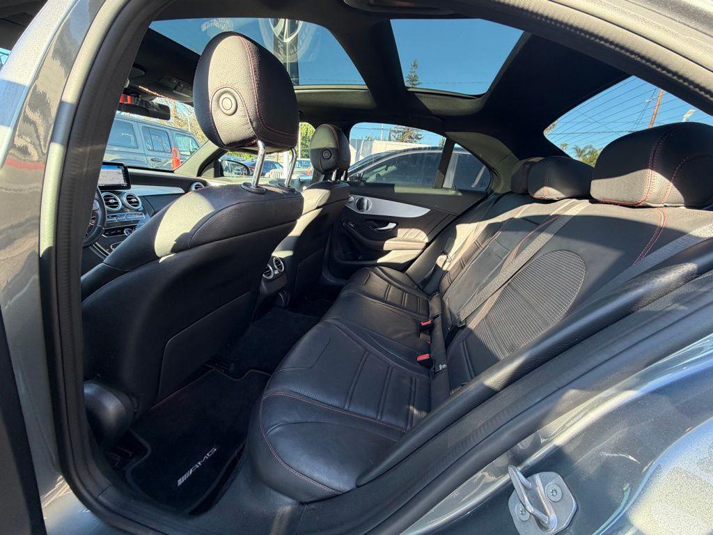 used 2021 Mercedes-Benz AMG C 43 car, priced at $37,000