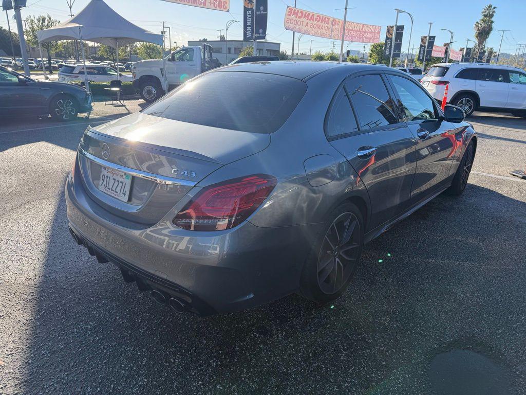 used 2021 Mercedes-Benz AMG C 43 car, priced at $37,000