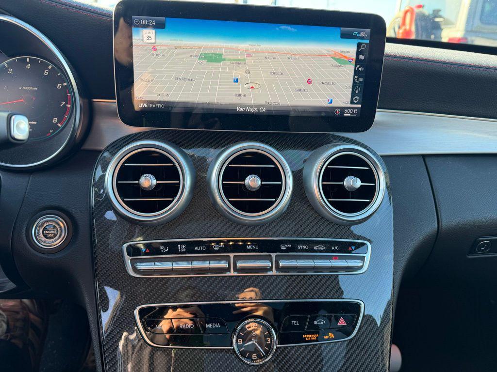 used 2021 Mercedes-Benz AMG C 43 car, priced at $37,000