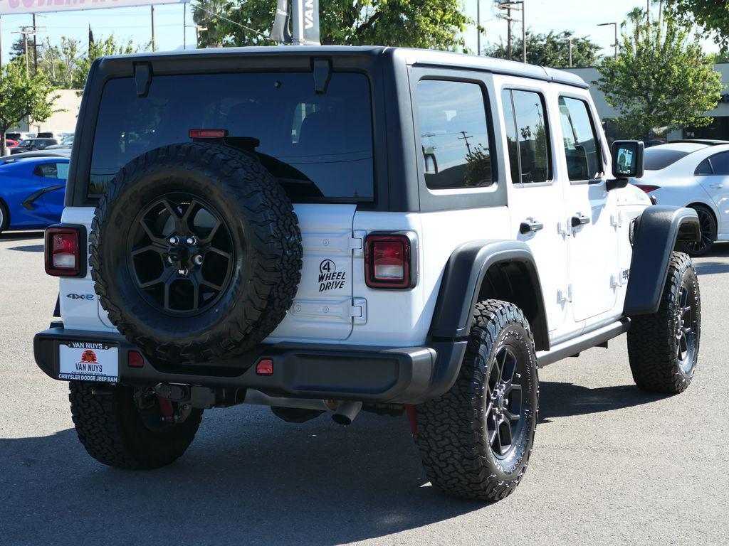 used 2025 Jeep Wrangler 4xe car, priced at $33,750