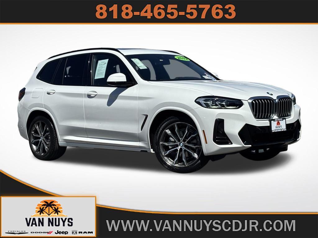 used 2022 BMW X3 car, priced at $34,000