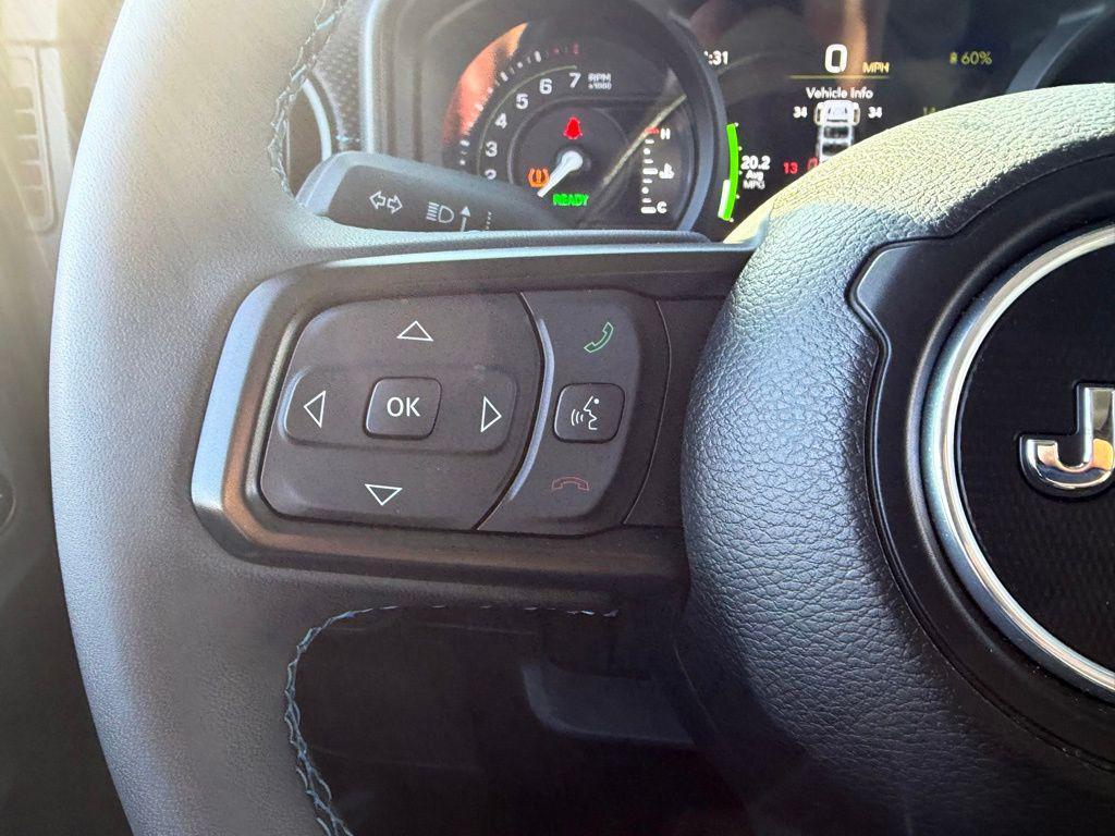 used 2025 Jeep Wrangler 4xe car, priced at $38,500