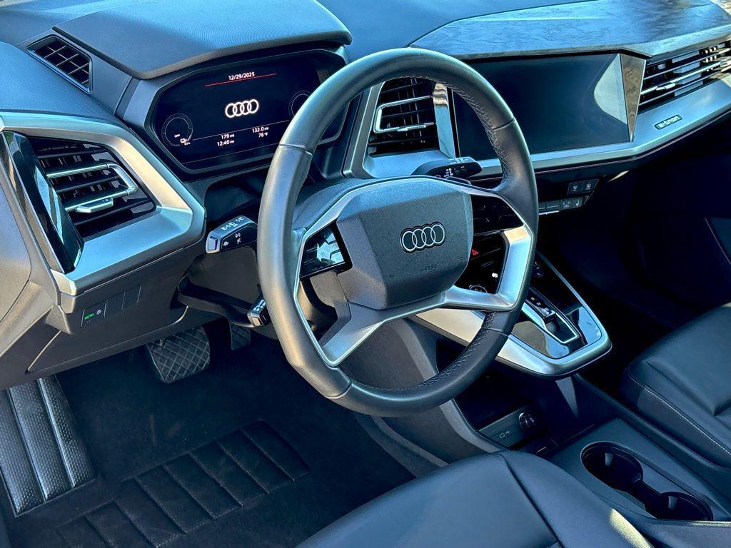 used 2024 Audi Q4 e-tron car, priced at $43,000