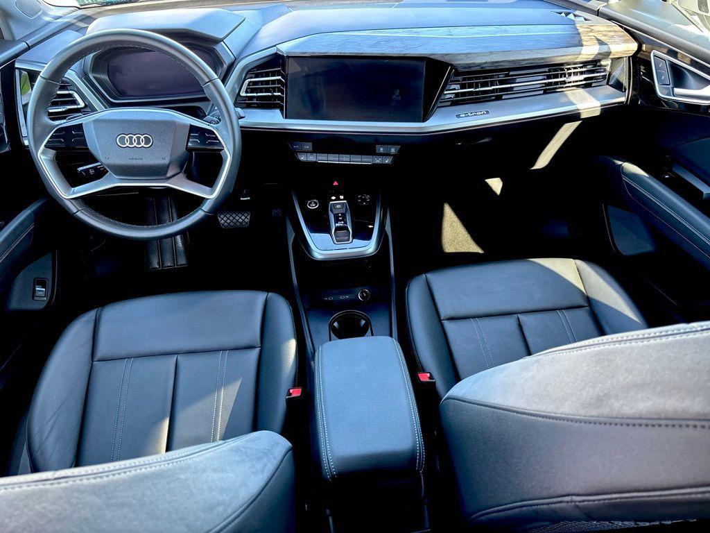 used 2024 Audi Q4 e-tron car, priced at $43,000