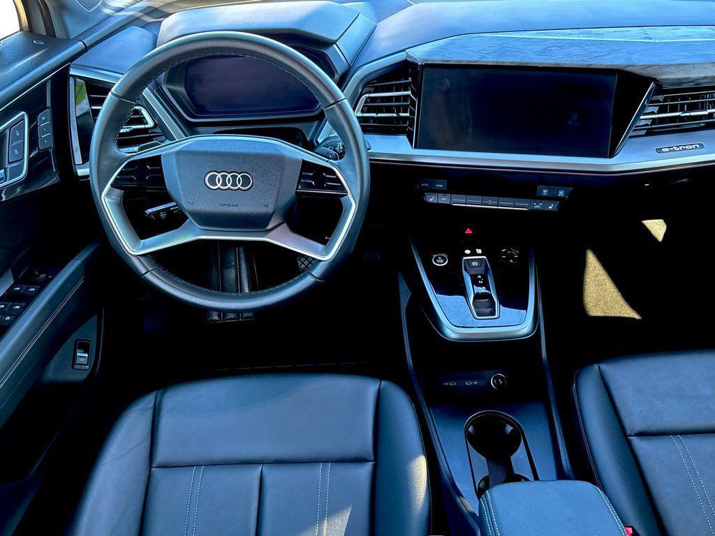 used 2024 Audi Q4 e-tron car, priced at $43,000