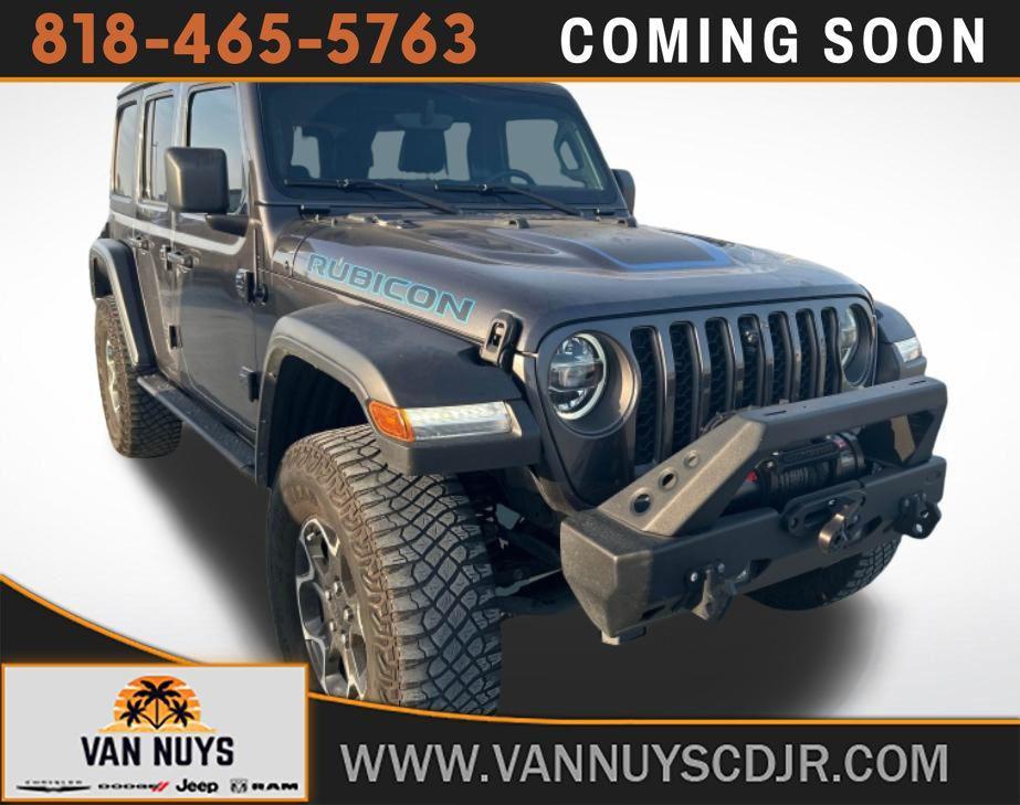 used 2021 Jeep Wrangler Unlimited 4xe car, priced at $31,000