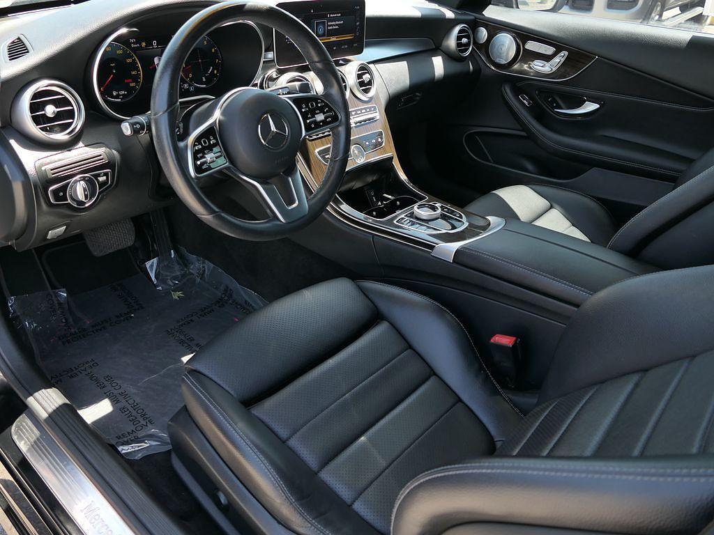 used 2021 Mercedes-Benz C-Class car, priced at $27,000