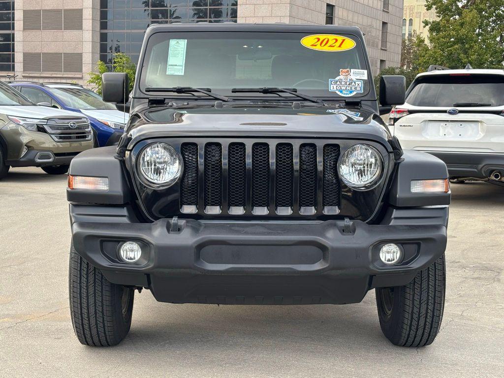used 2021 Jeep Wrangler car, priced at $22,000