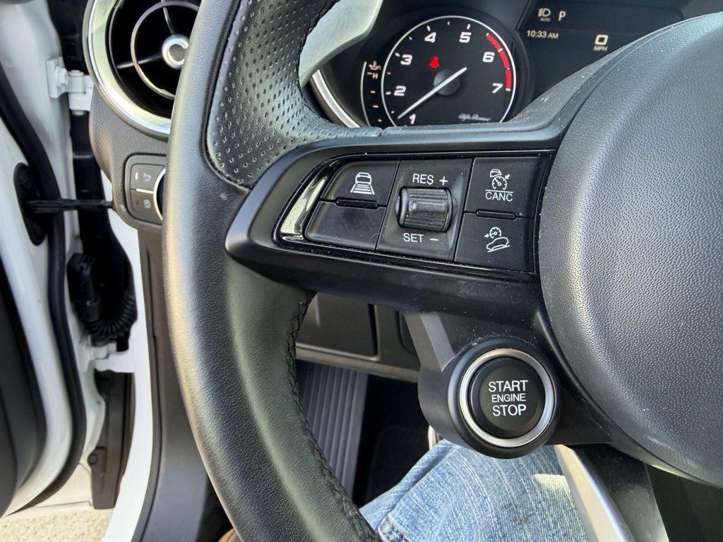 used 2023 Alfa Romeo Stelvio car, priced at $30,000