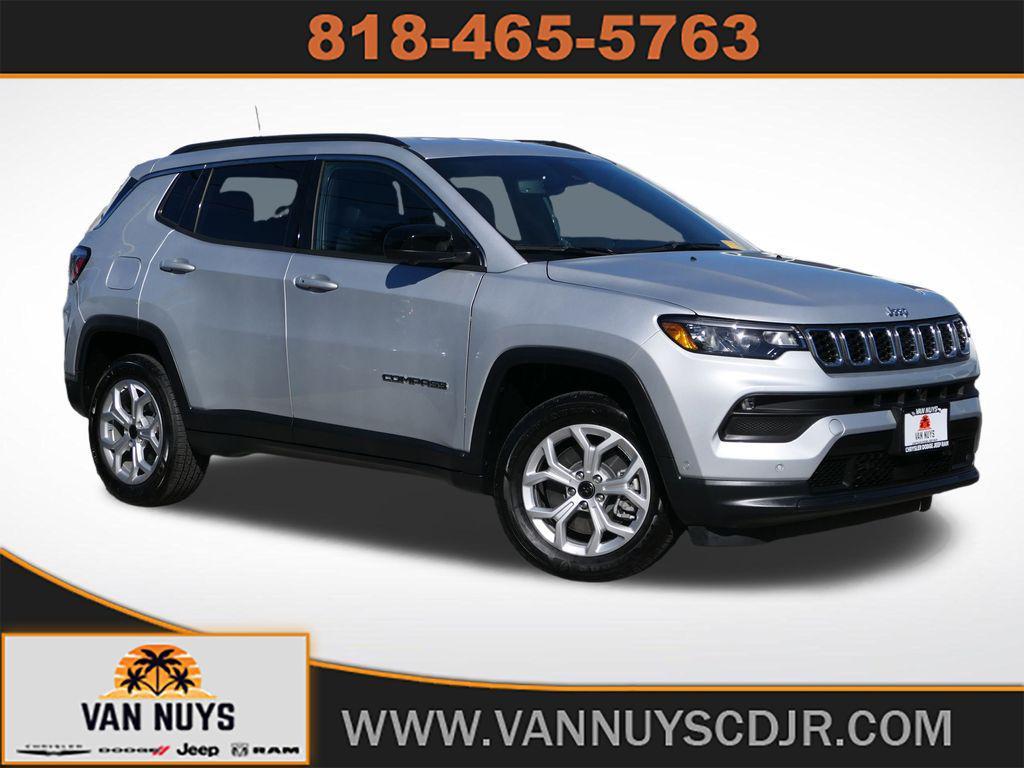 used 2025 Jeep Compass car, priced at $26,500
