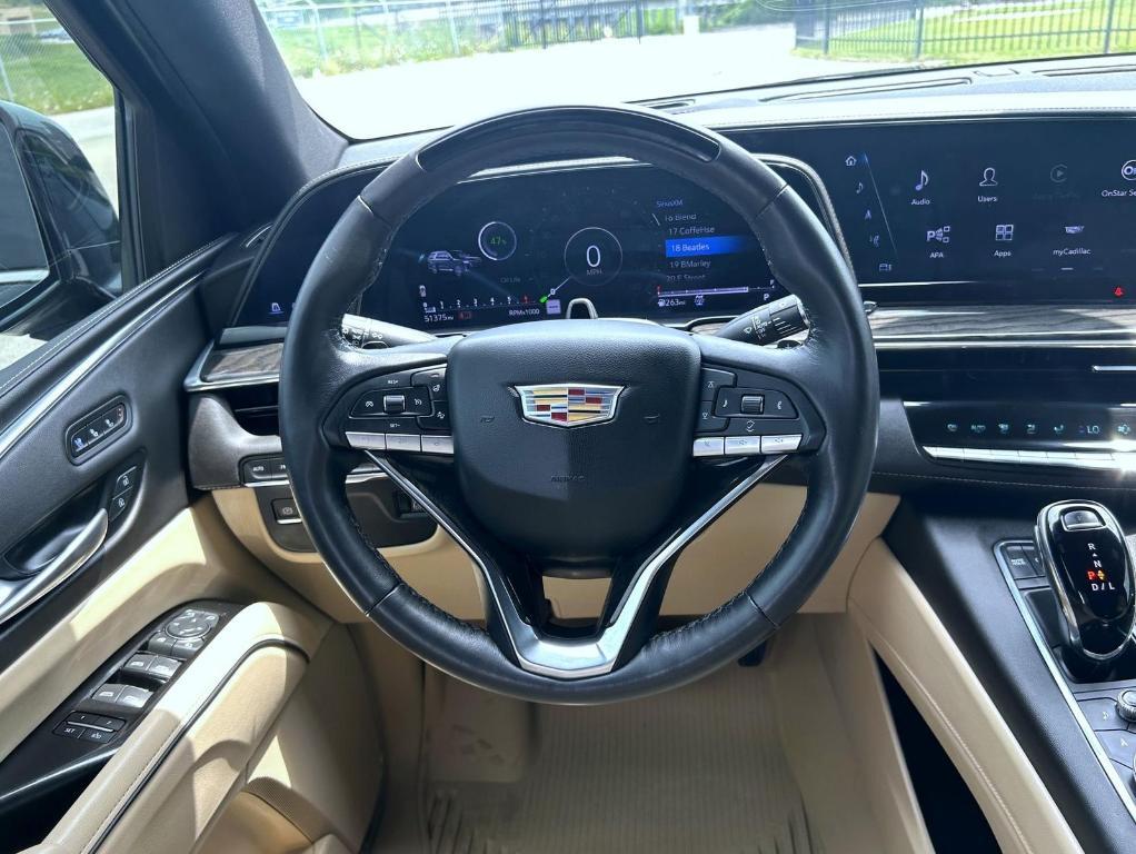 used 2023 Cadillac Escalade ESV car, priced at $65,849