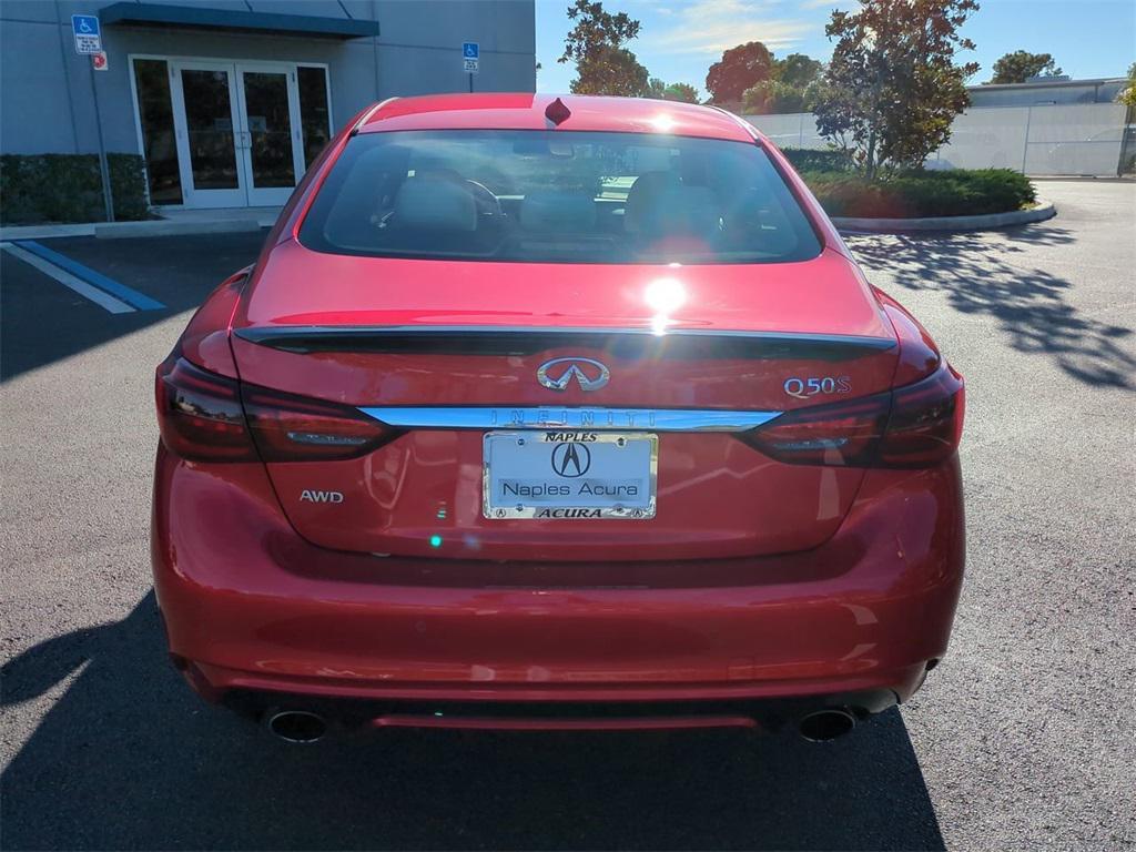 used 2020 INFINITI Q50 car, priced at $34,537