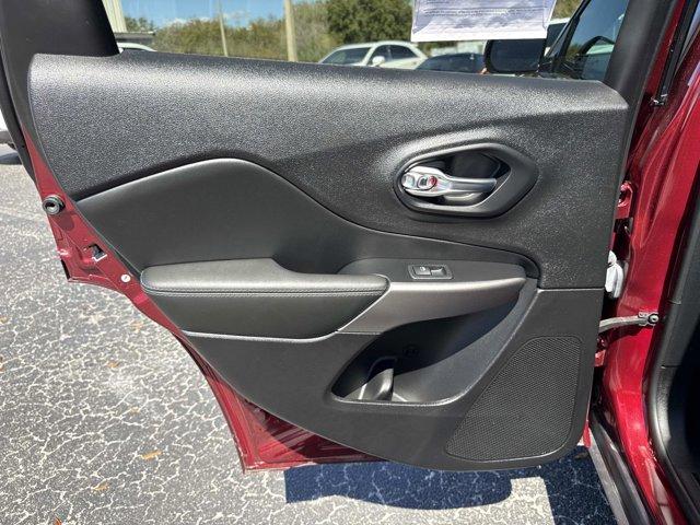 used 2021 Jeep Cherokee car, priced at $23,900