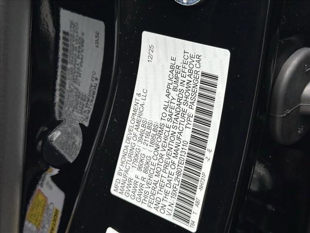 new 2026 Honda Civic car, priced at $28,250