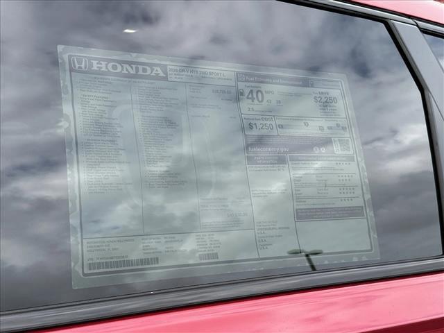 new 2026 Honda CR-V Hybrid car, priced at $38,884