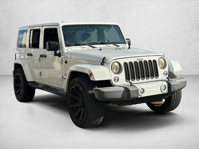 used 2016 Jeep Wrangler Unlimited car, priced at $13,995