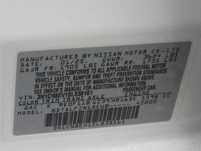 used 2025 Nissan Versa car, priced at $14,665