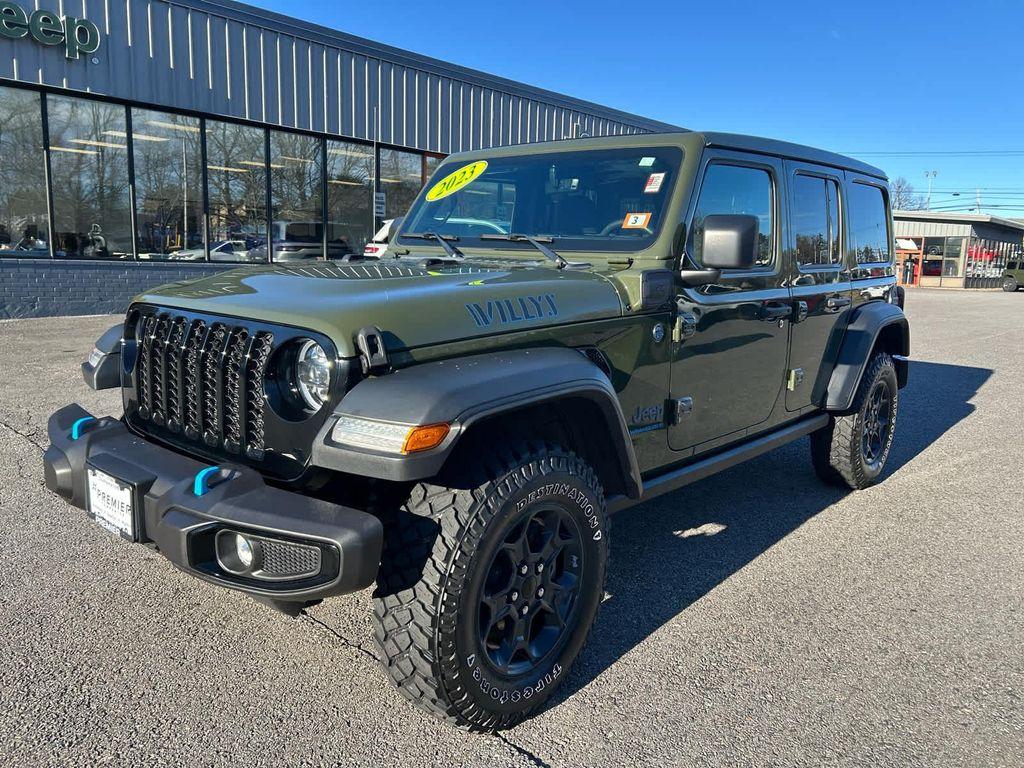 used 2023 Jeep Wrangler 4xe car, priced at $28,175