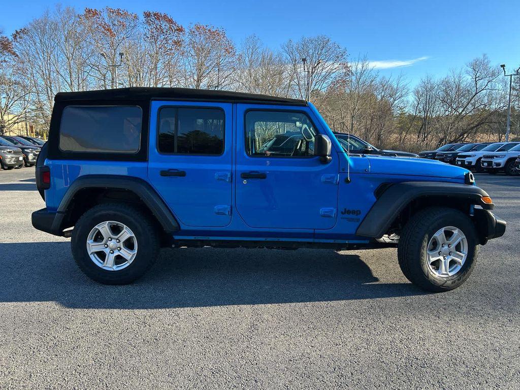 used 2021 Jeep Wrangler Unlimited car, priced at $25,275