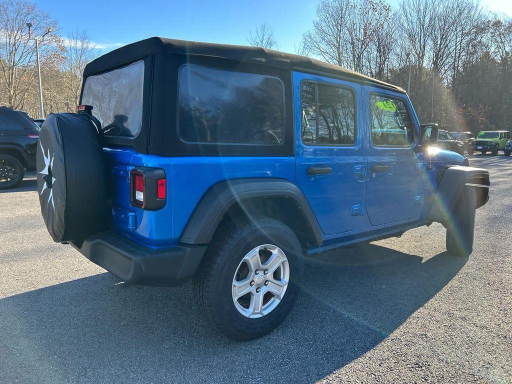 used 2021 Jeep Wrangler Unlimited car, priced at $25,275