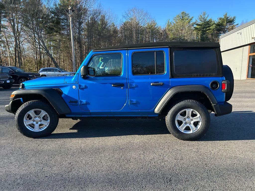 used 2021 Jeep Wrangler Unlimited car, priced at $25,275