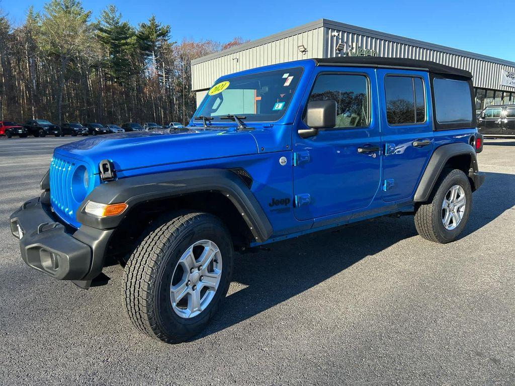 used 2021 Jeep Wrangler Unlimited car, priced at $25,275