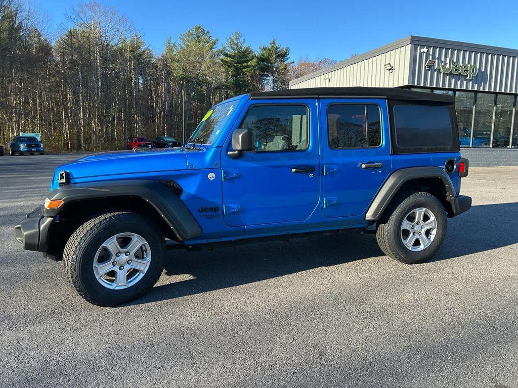 used 2021 Jeep Wrangler Unlimited car, priced at $25,275
