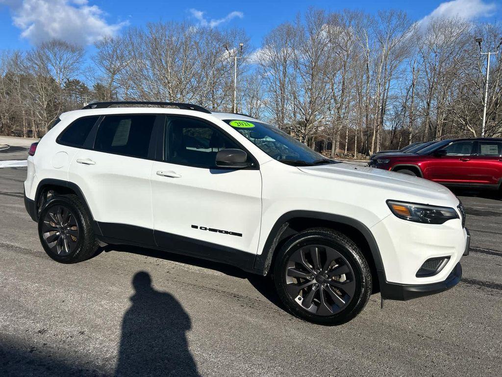 used 2021 Jeep Cherokee car, priced at $21,275