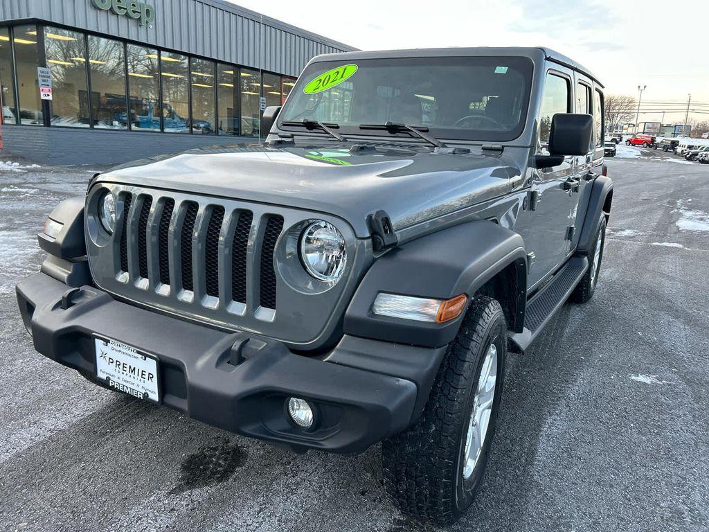 used 2021 Jeep Wrangler Unlimited car, priced at $26,575