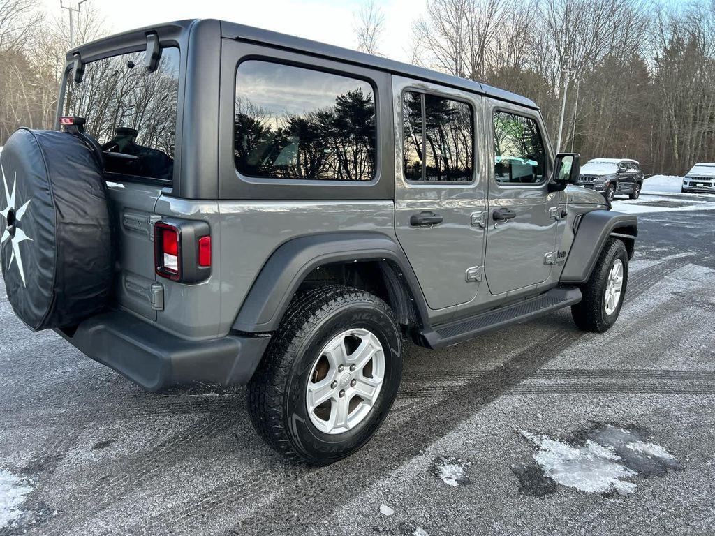 used 2021 Jeep Wrangler Unlimited car, priced at $26,575