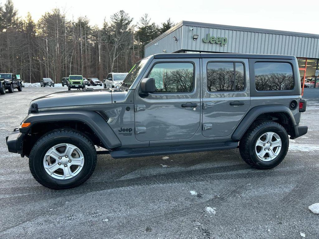 used 2021 Jeep Wrangler Unlimited car, priced at $26,575