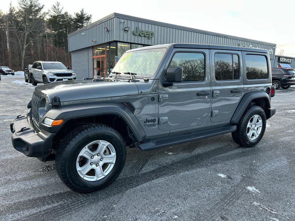 used 2021 Jeep Wrangler Unlimited car, priced at $26,575
