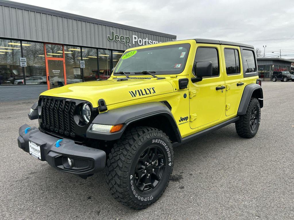 used 2023 Jeep Wrangler 4xe car, priced at $28,575