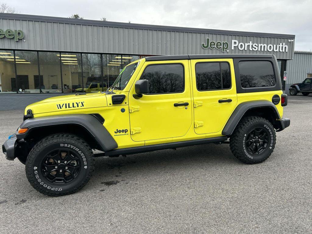 used 2023 Jeep Wrangler 4xe car, priced at $28,575