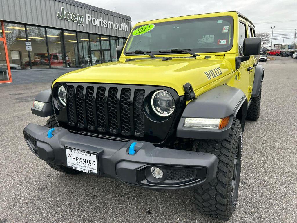 used 2023 Jeep Wrangler 4xe car, priced at $28,575