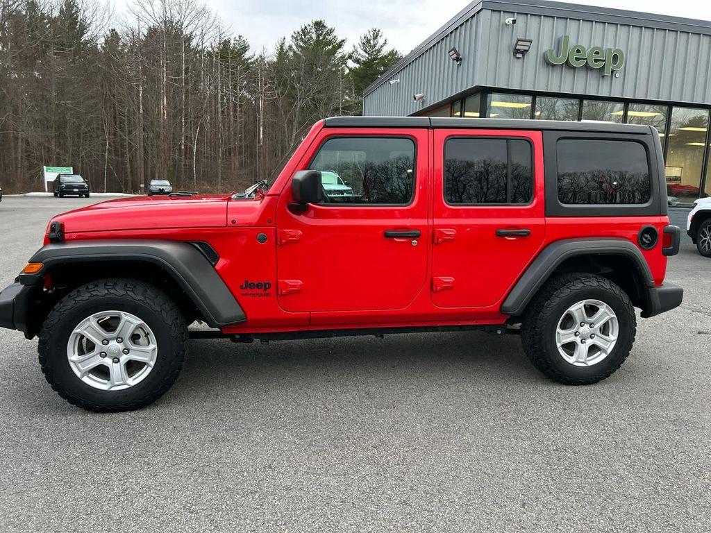 used 2022 Jeep Wrangler Unlimited car, priced at $28,775
