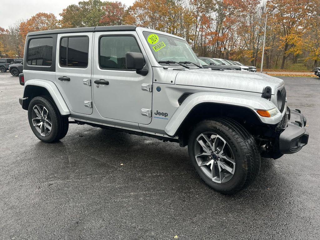 used 2024 Jeep Wrangler 4xe car, priced at $30,575
