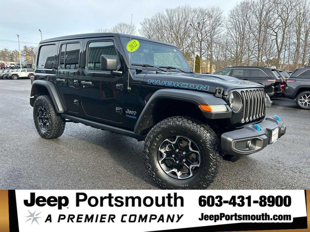 used 2022 Jeep Wrangler Unlimited 4xe car, priced at $32,275