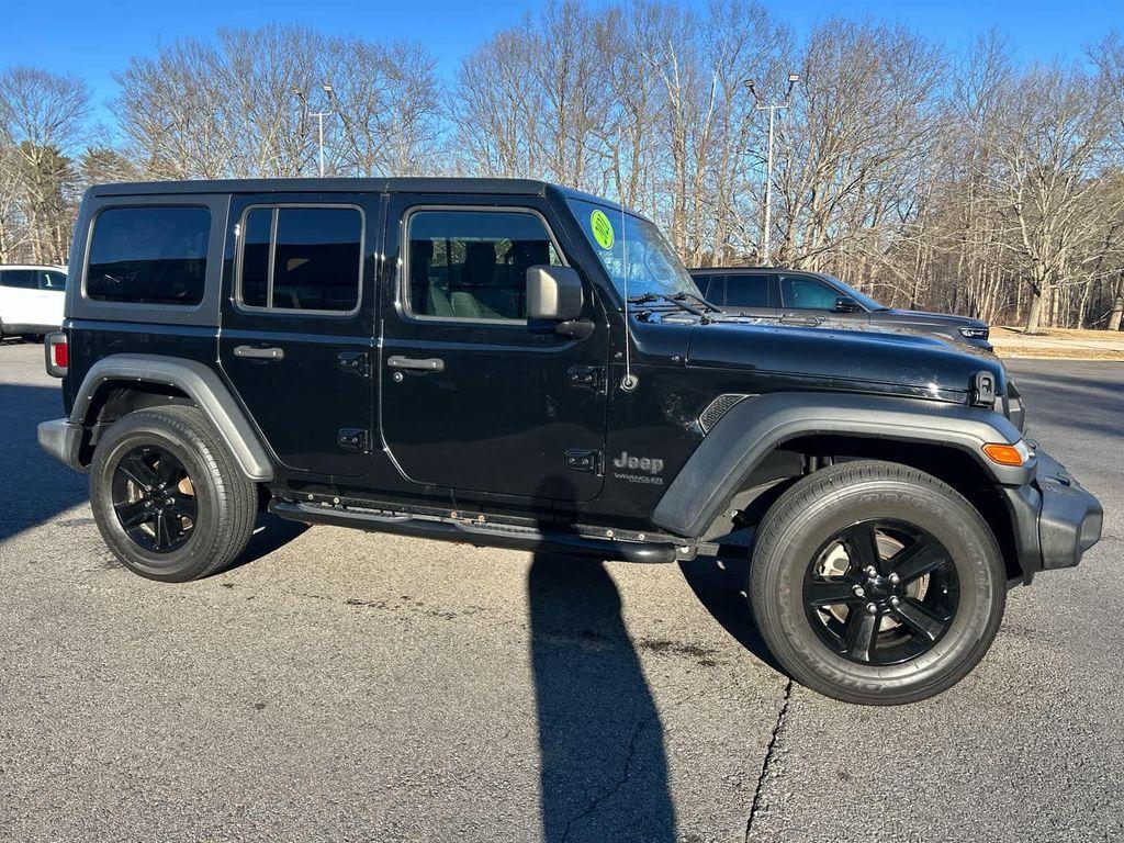 used 2021 Jeep Wrangler Unlimited car, priced at $26,375