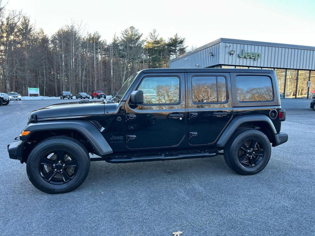 used 2021 Jeep Wrangler Unlimited car, priced at $26,475