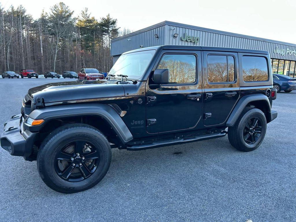 used 2021 Jeep Wrangler Unlimited car, priced at $26,475