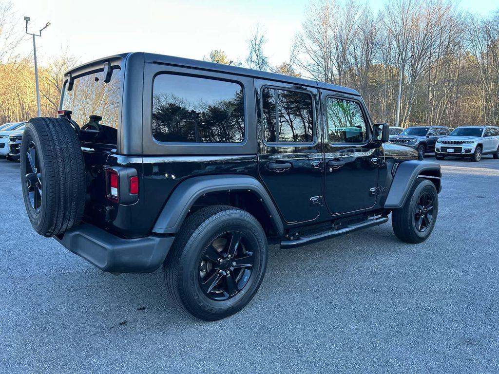 used 2021 Jeep Wrangler Unlimited car, priced at $26,475