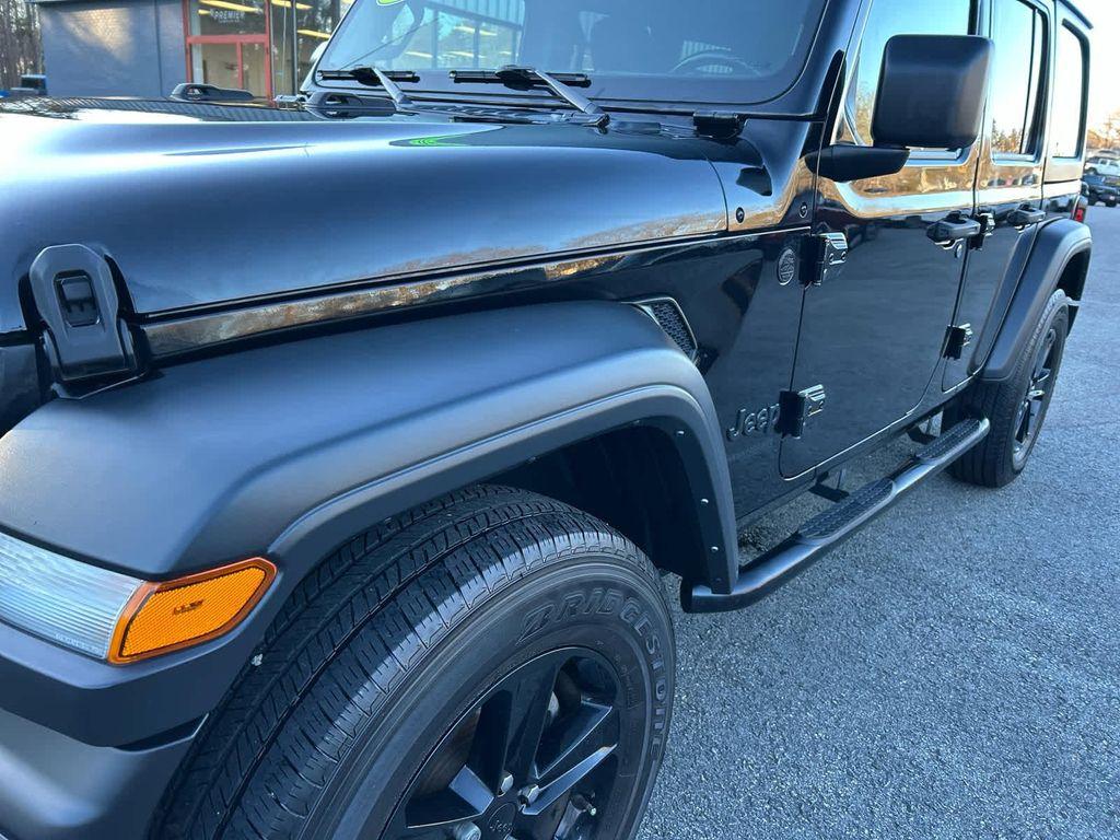 used 2021 Jeep Wrangler Unlimited car, priced at $26,375