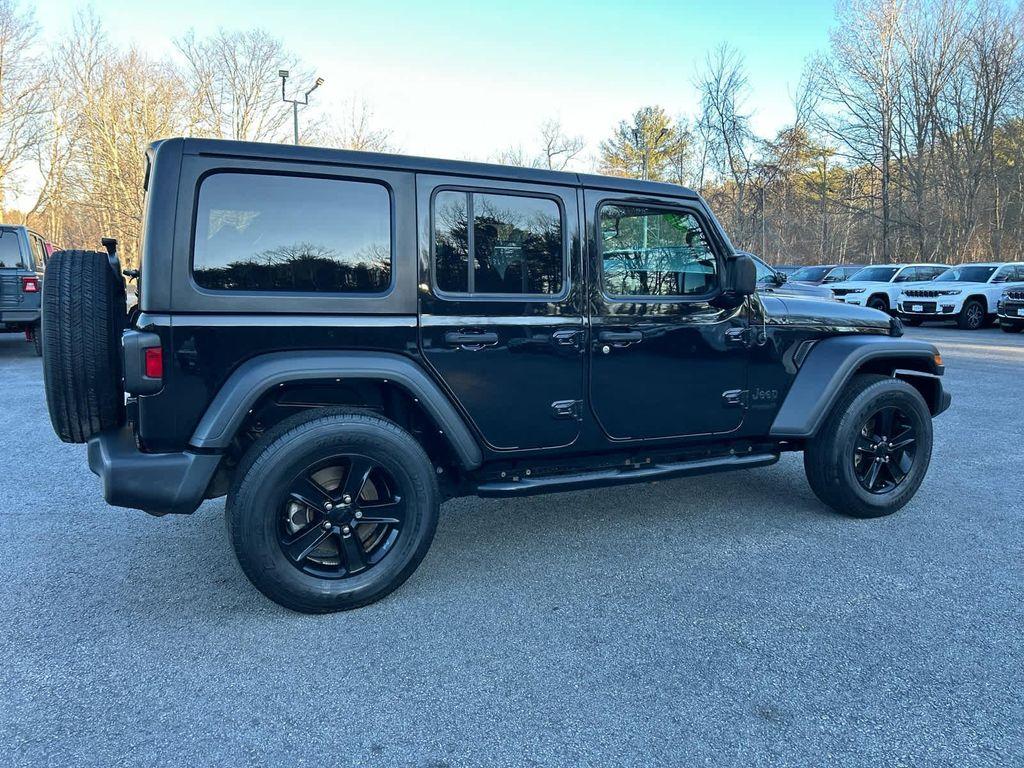 used 2021 Jeep Wrangler Unlimited car, priced at $26,475