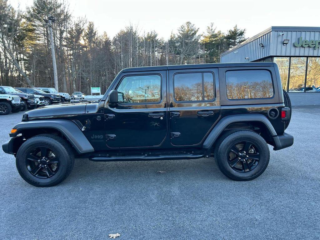 used 2021 Jeep Wrangler Unlimited car, priced at $26,475