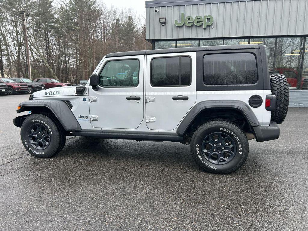 used 2023 Jeep Wrangler 4xe car, priced at $27,625
