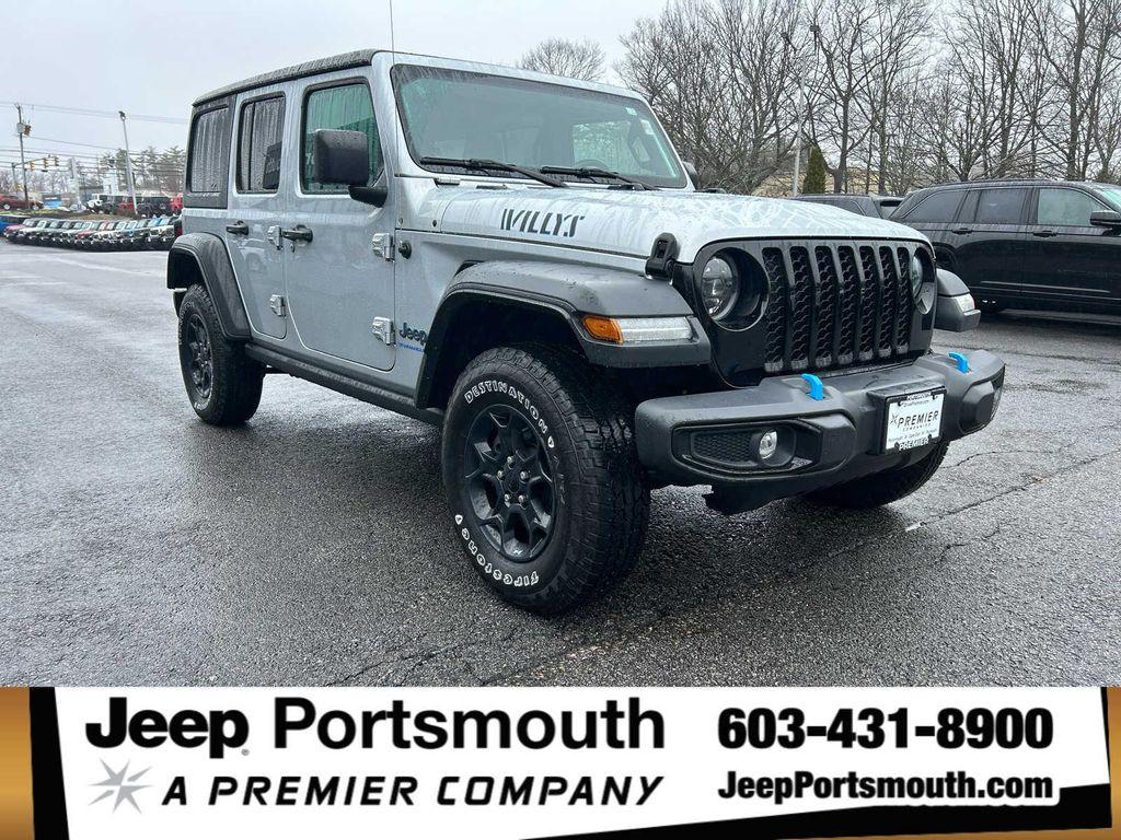 used 2023 Jeep Wrangler 4xe car, priced at $27,625